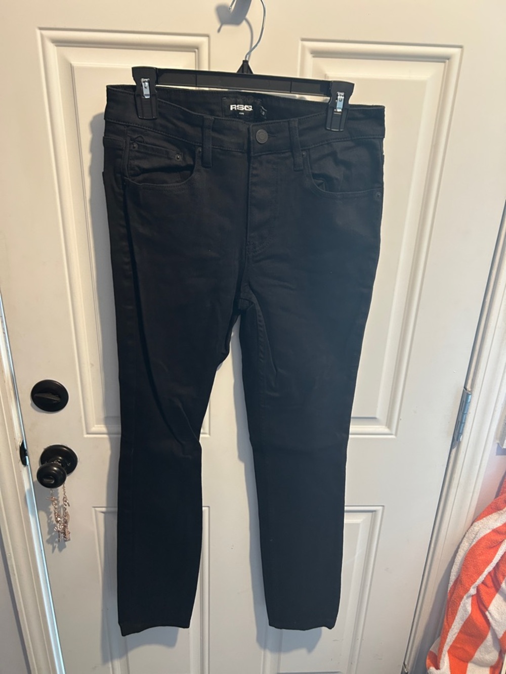 RSQ Men Skinny Jeans - Black
